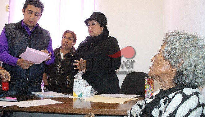 Protege Araceli Sánchez de Quiroz a los adultos mayores