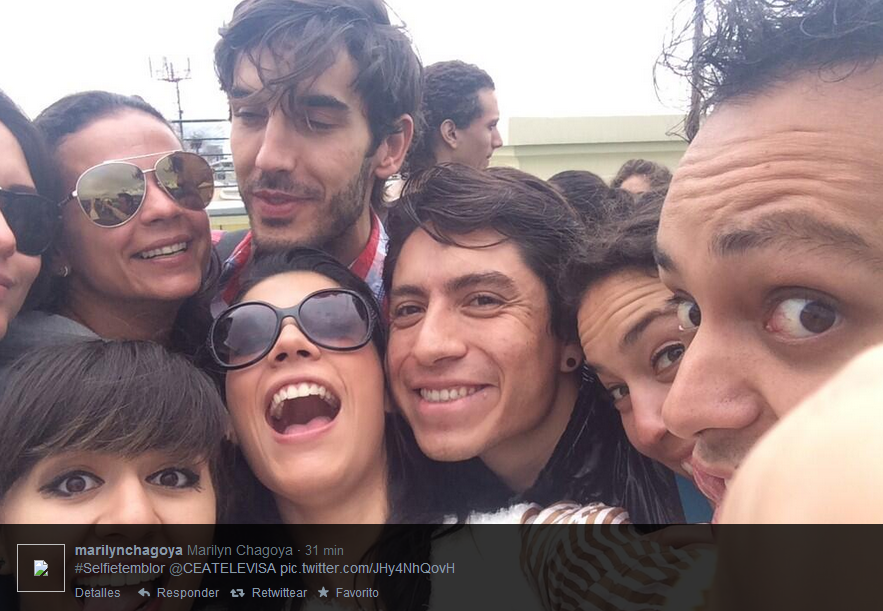 Genera repudio Selfie de ex Nuestra Belleza Mundo México durante sismo