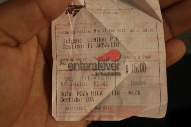 Autobuses no respetan descuentos al pasaje de adultos mayores en Tihuatlán