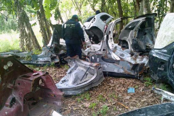 Desmantela Policía Estatal otro deshuasadero en la zona norte