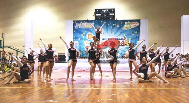 Todo listo para realizar el Interescolar de baile