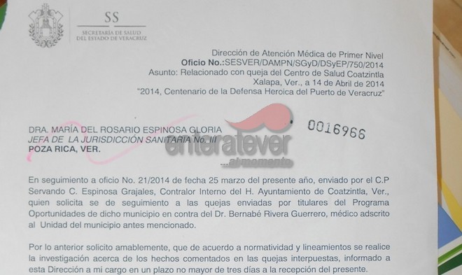 Quejas de beneficiarias de Oportunidades