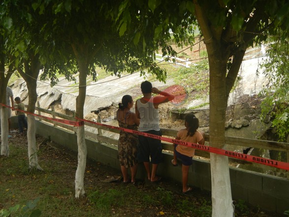 Instalan vigilancia en la zona afectada de Casas Geo
