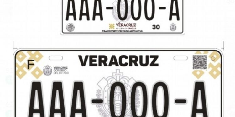 No habrá cambio de placas en 2021 Gobierno de Veracruz