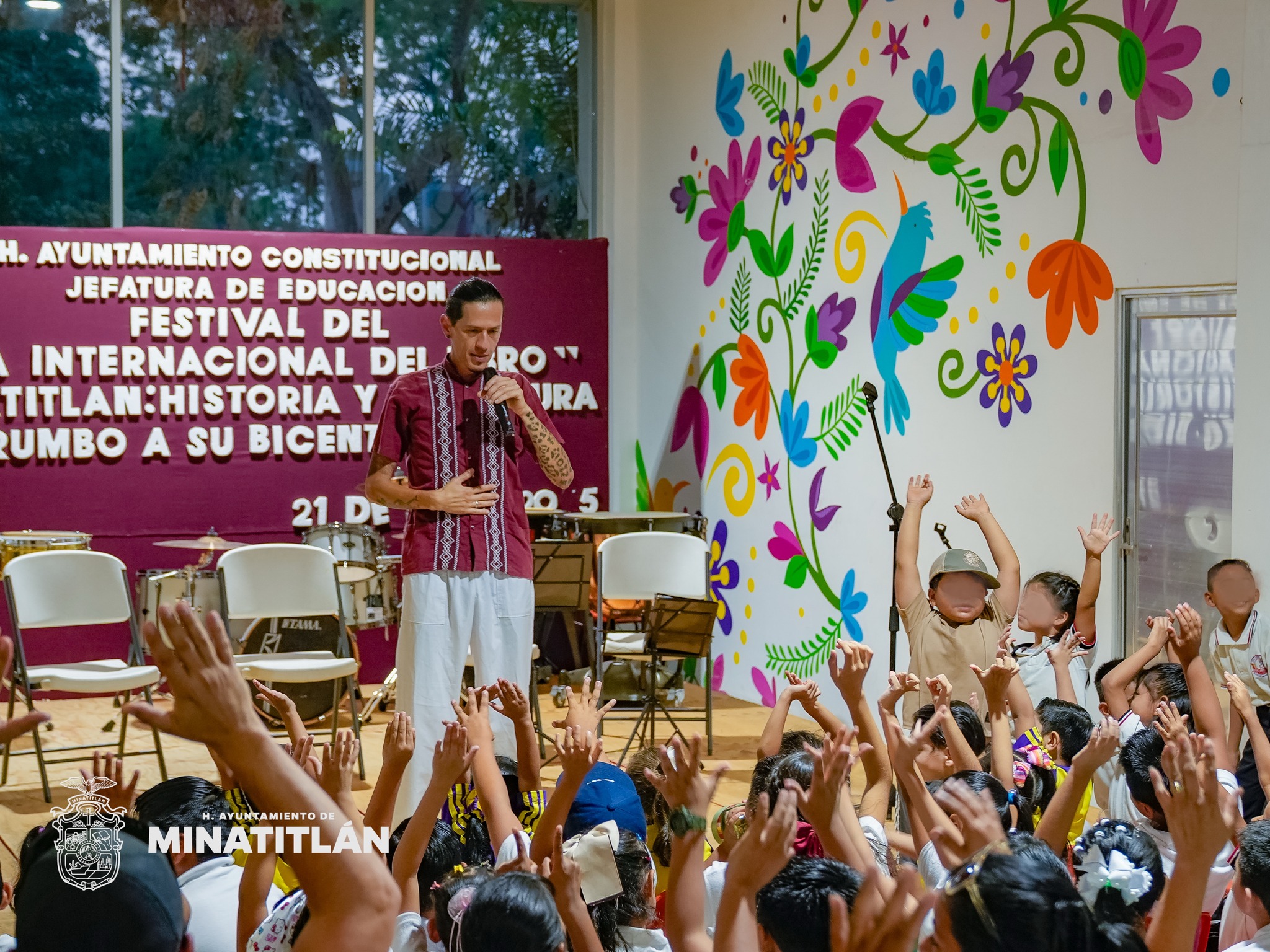 Minatitlán celebra el Día Internacional del Libro con actividades culturales en la Biblioteca Viriato Da Silveira