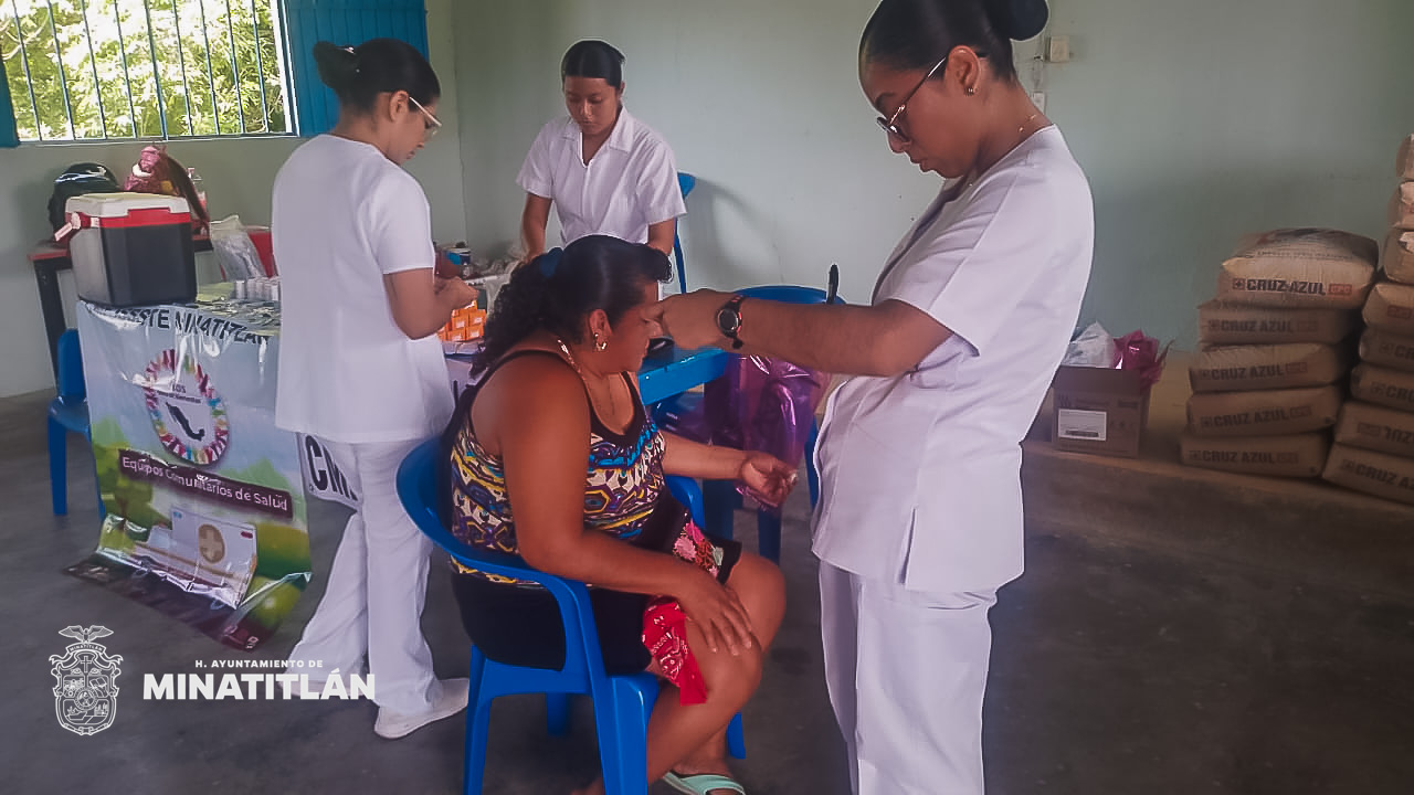 Brigada de Medicina Preventiva atiende a la localidad de Buena Vista de Juárez
