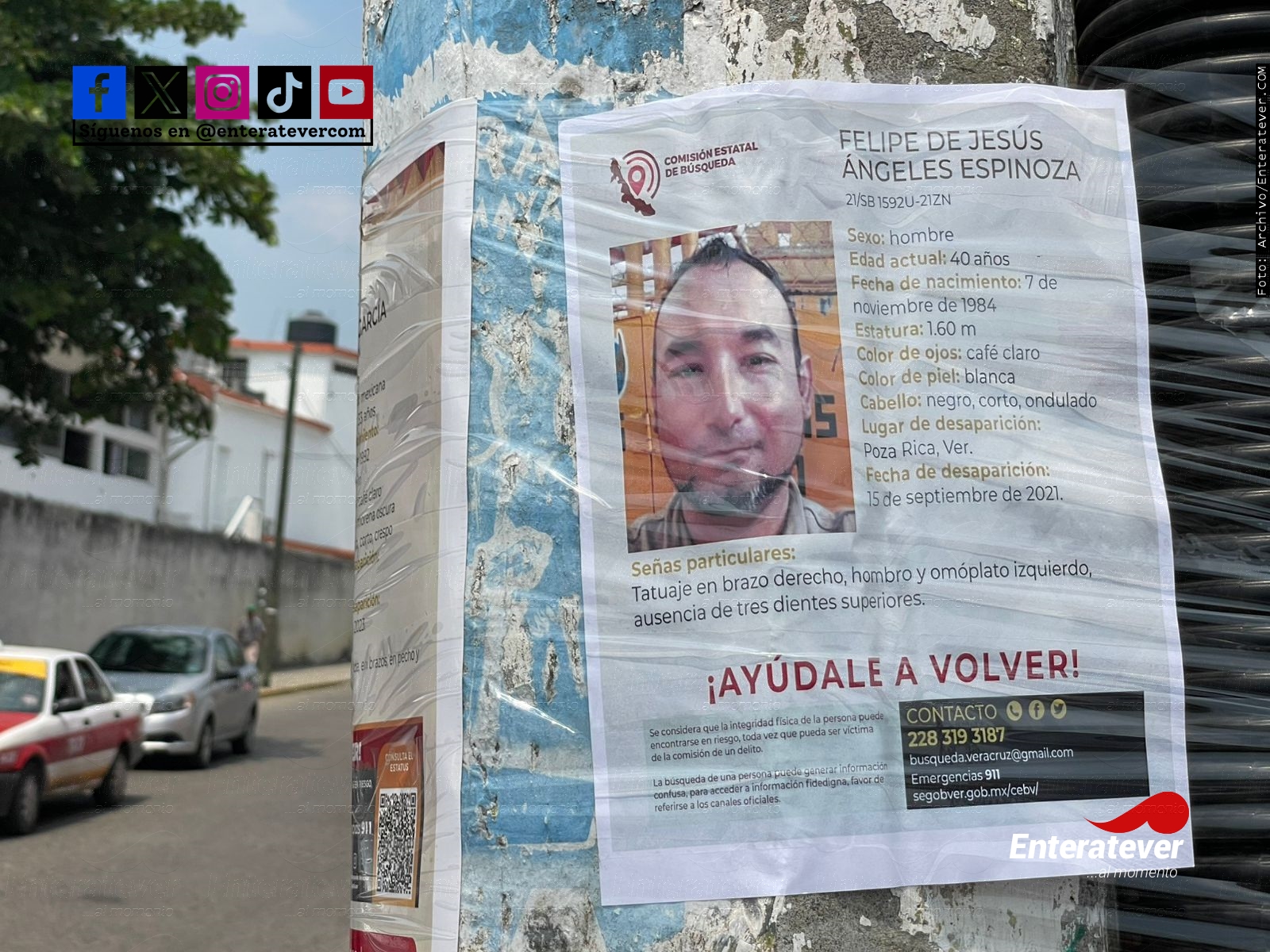 Colectivo María Herrera difunde fichas de búsqueda en municipios del norte del estado