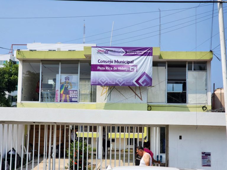 OPLE reciben en Poza Rica más de 150 mil boletas para la elección de ayuntamientos