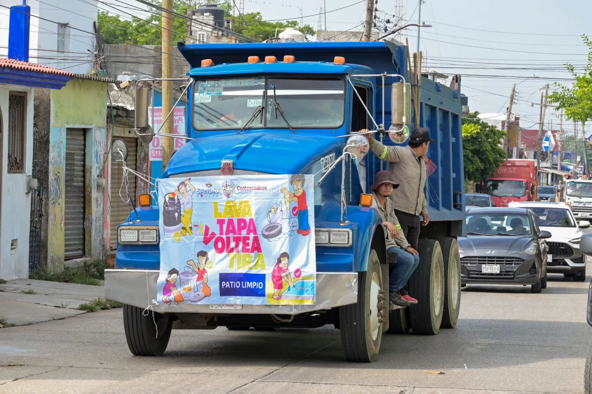 Continúa la lucha contra la proliferación del mosquito transmisor del dengue en Coatzacoalcos