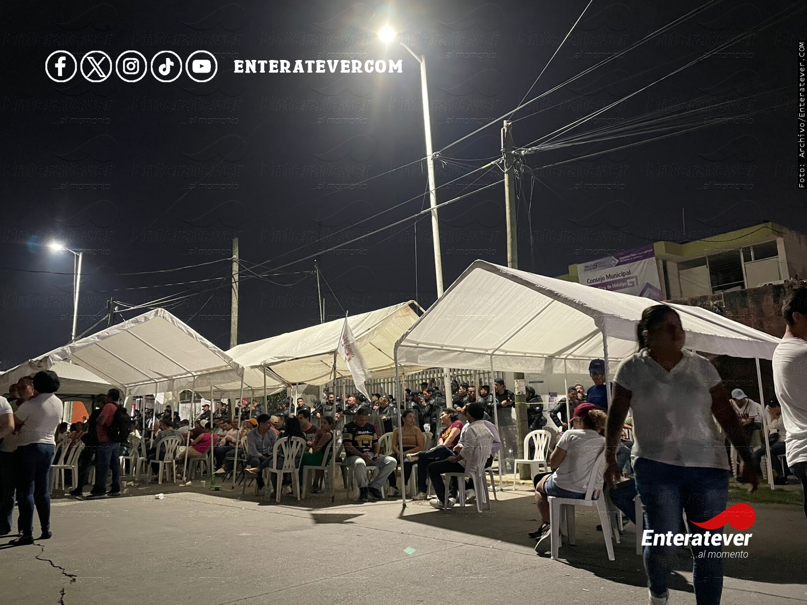 Se cumplen 24 horas de la toma de las instalaciones del OPLE en Poza Rica