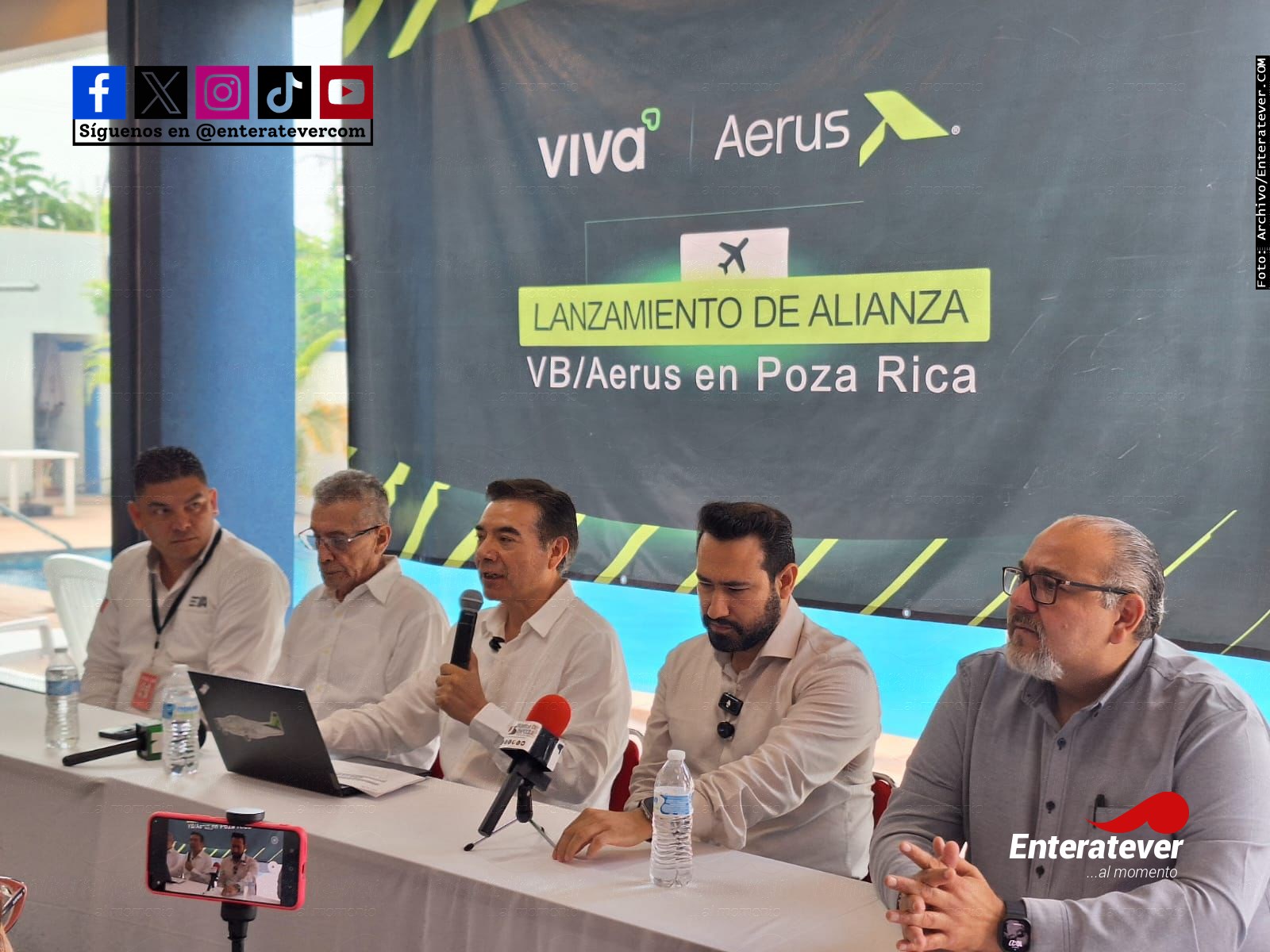 Poza Rica se conecta con más de 20 destinos gracias a alianza entre Viva Aerobus y Aerus